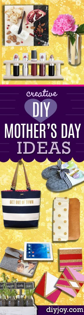 Mother'S Day Gift Ideas To Make At Home
 35 Creatively Thoughtful DIY Mother s Day Gifts