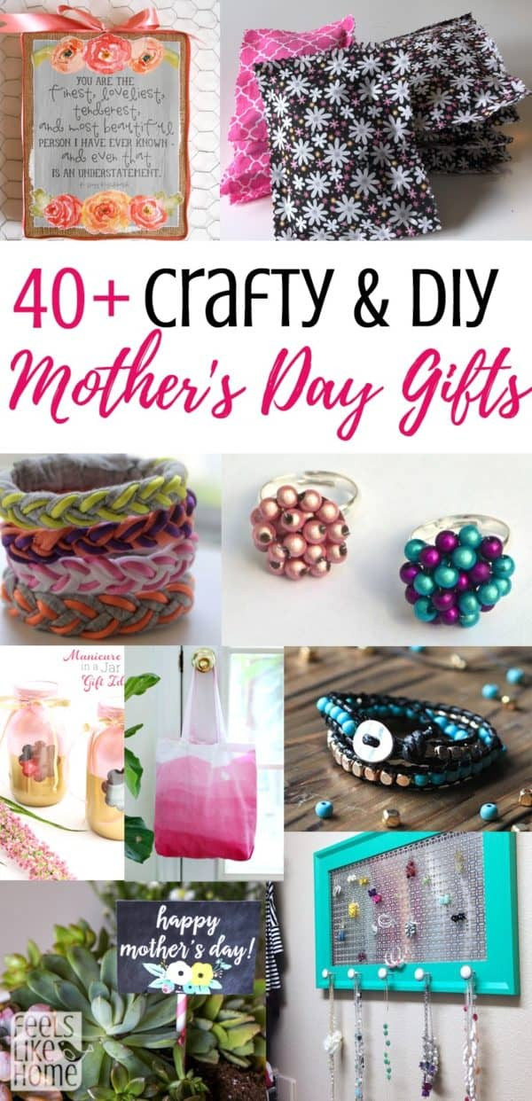 Mother'S Day Gift Ideas To Make At Home
 40 Easy Handmade DIY Mother s Day Gifts