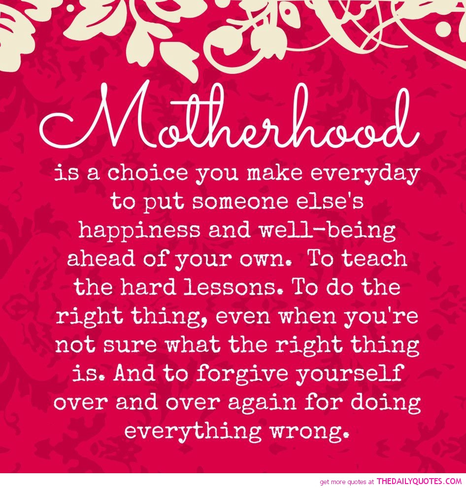 Motherhood Love Quotes
 Mothers Love Quotes And Poems QuotesGram