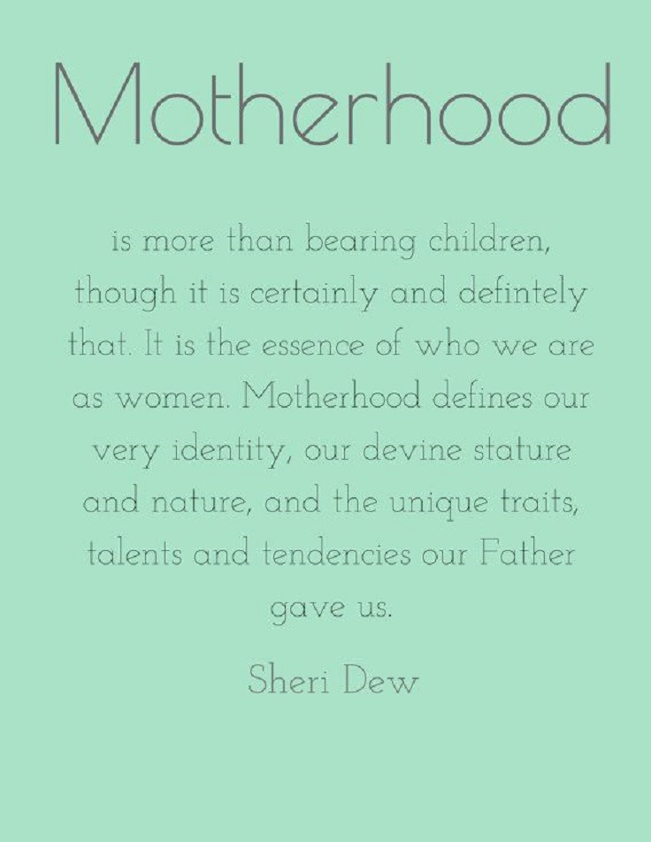 Motherhood Quotes
 Best Mothers Day Quotes Sayings QuotesGram