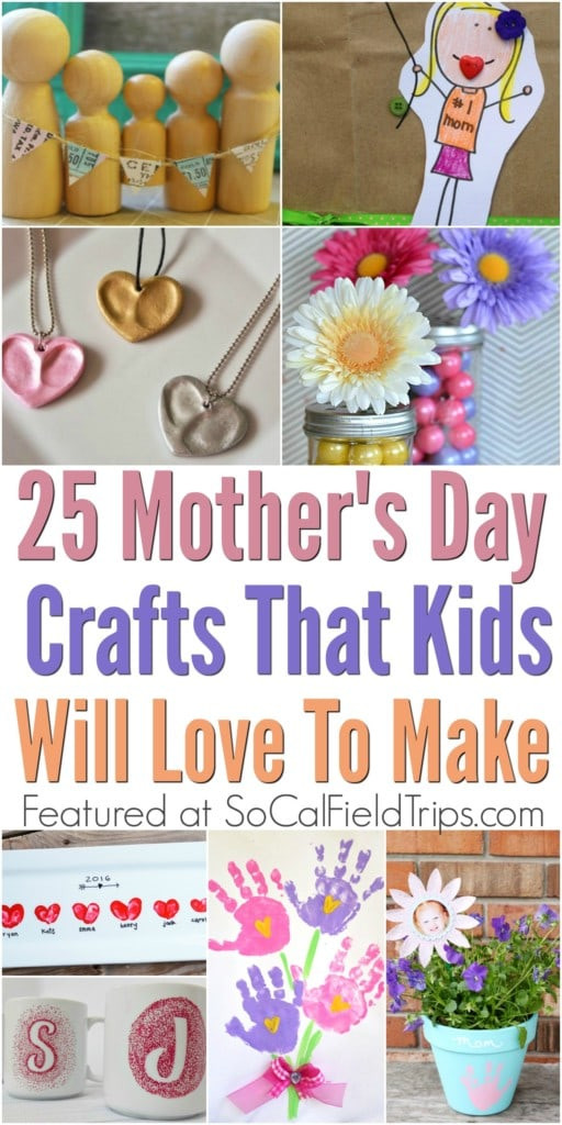 Mothers Day Children Craft
 25 Easy Mother s Day Crafts for Kids SoCal Field Trips