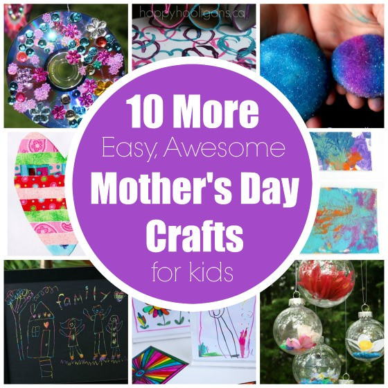 Mothers Day Craft For Children
 More Easy Mother s Day Crafts for Kids to Make Happy