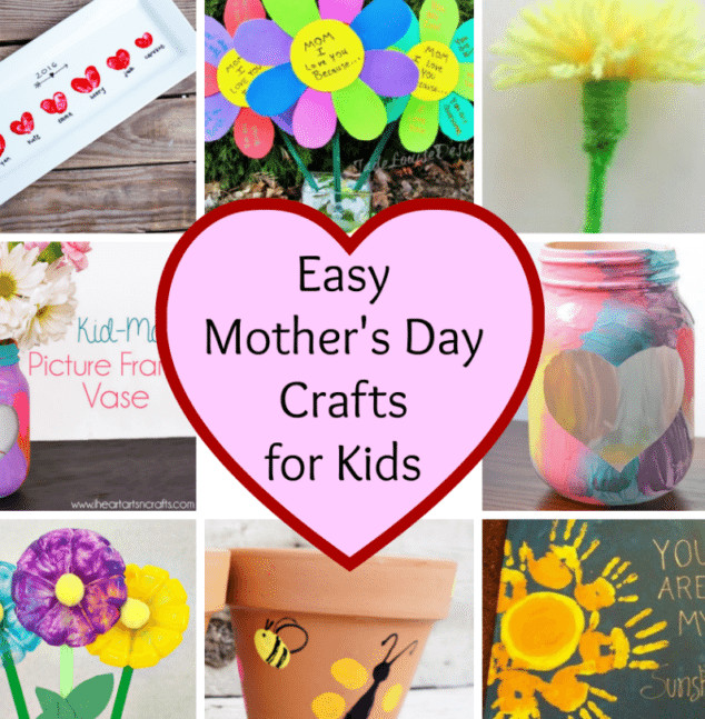 Mothers Day Craft For Children
 Easy Mother s Day Crafts for Kids Mom Generations