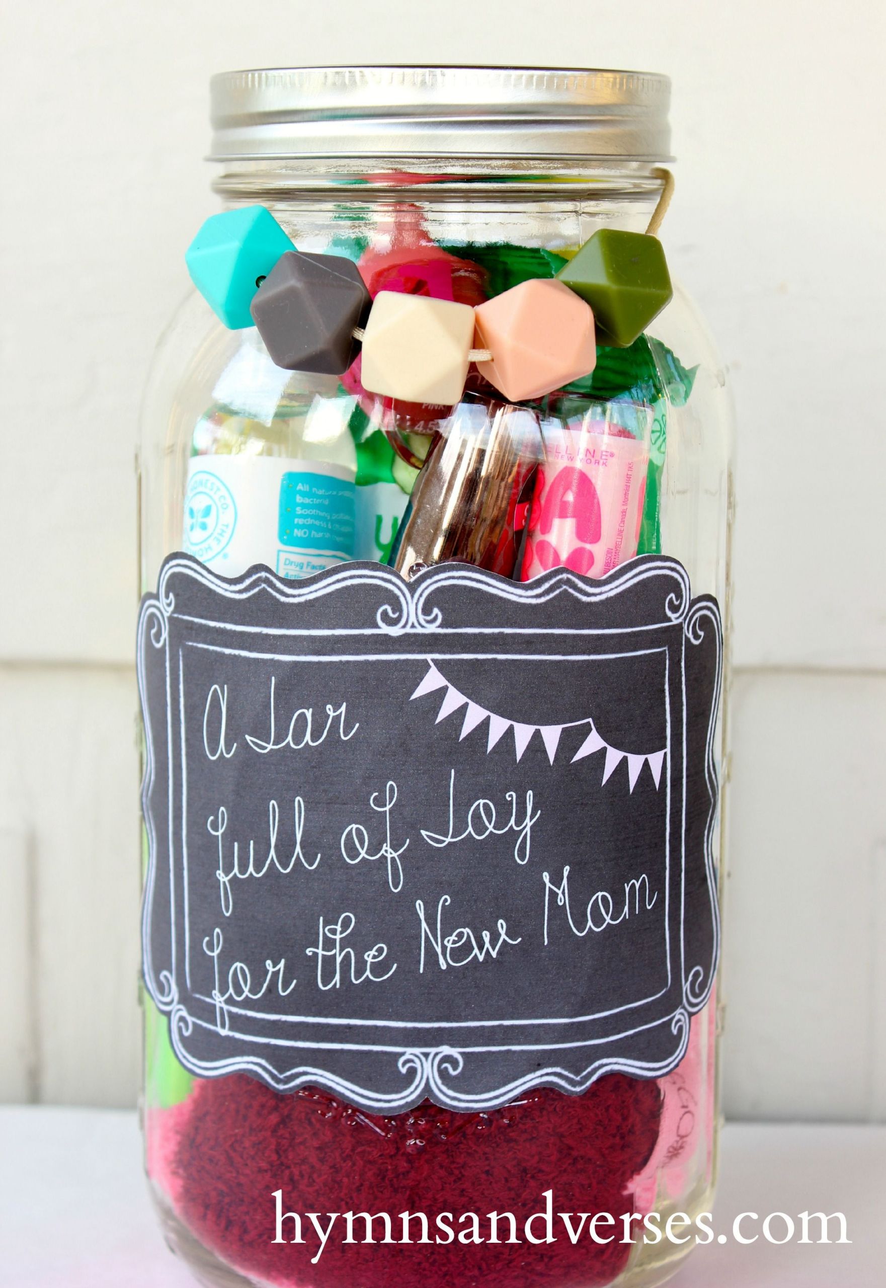 Mothers Day Gift Ideas For New Moms
 Mason Jar Gift for the New Mom