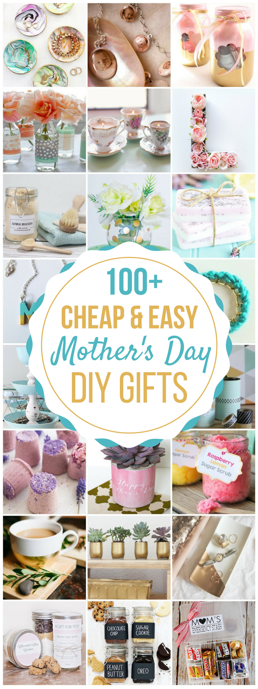 Mothers Day Gift Ideas Pinterest
 100 Cheap & Easy DIY Mother s Day Gifts Prudent Penny
