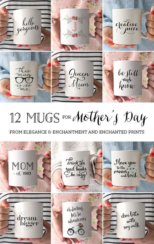 Mothers Day Gift Ideas Wife
 12 Mugs for Mother s Day diy ts goo s