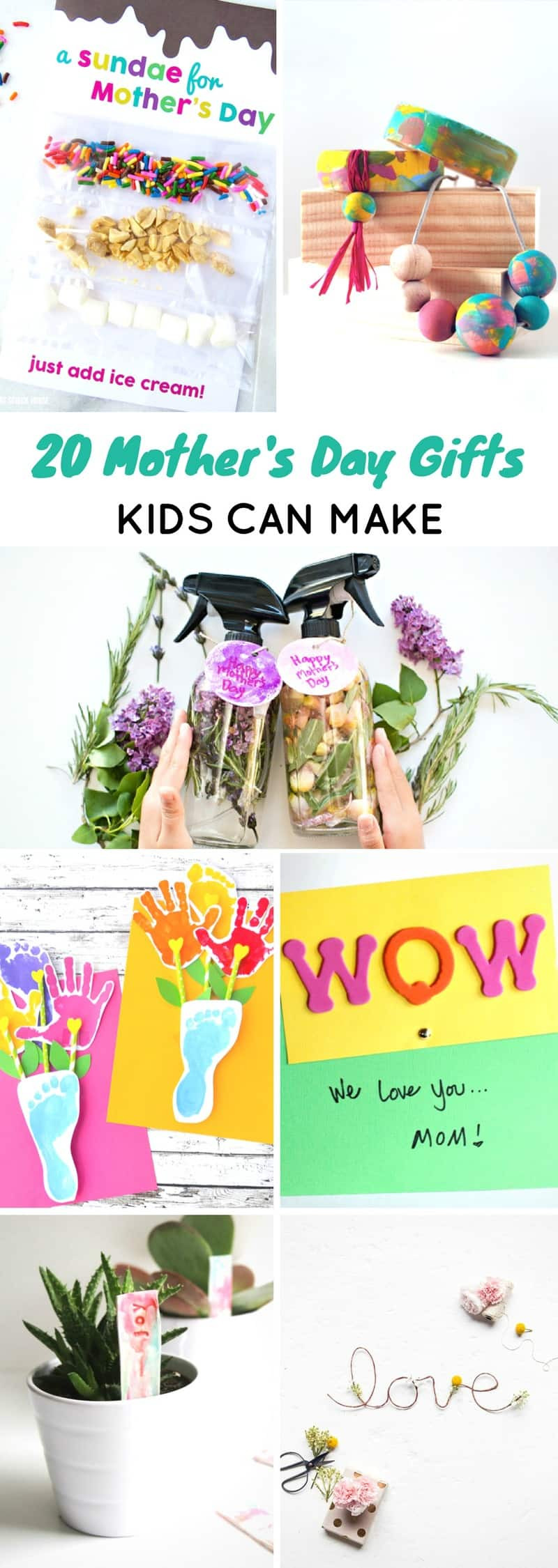 Mothers Day Gifts Kids Can Make
 20 Creative Mother s Day Gifts Kids Can Make
