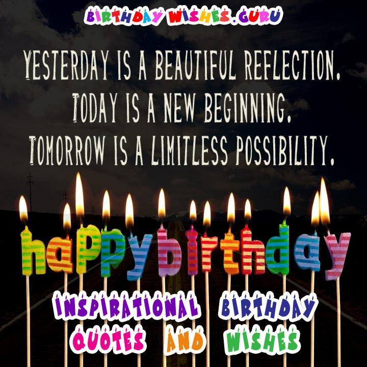 Motivational Birthday Quotes
 Inspirational Birthday Quotes and Wishes – Birthday Wishes