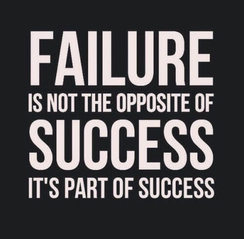 Motivational Quotes About Failure
 Failure Is Part Success s and