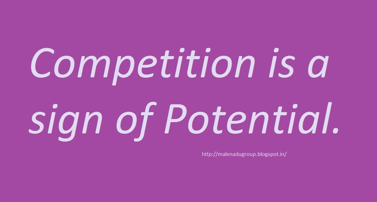 Motivational Quotes For Competition
 petition is a Sign of Potential – Quotes