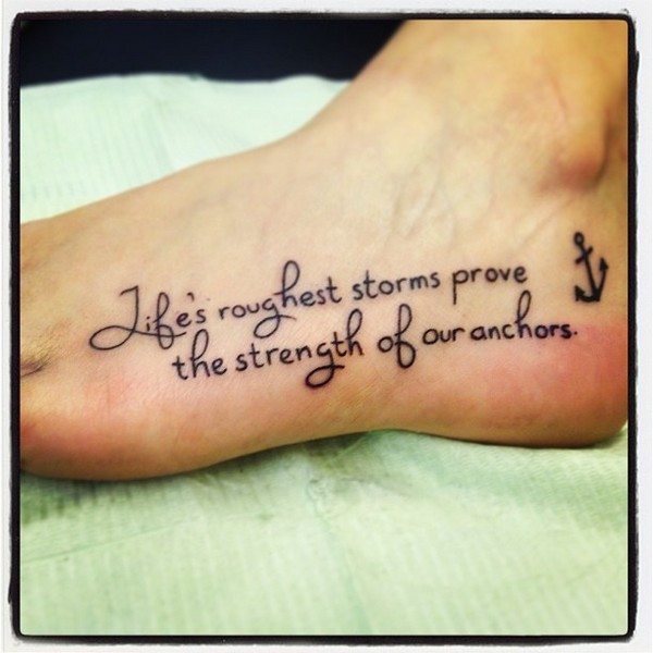 Motivational Quotes Tattoos
 110 Short Inspirational Tattoo Quotes Ideas with