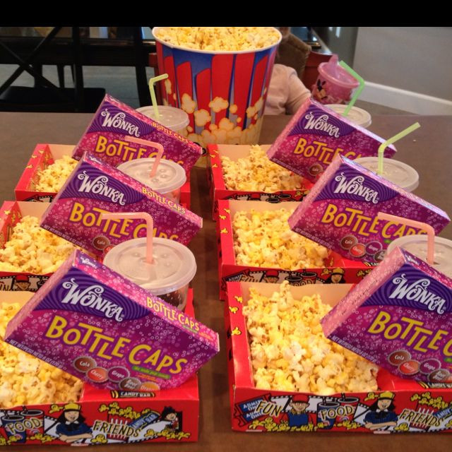 Movie Theatre Birthday Party
 "Movie Birthday Party" Could you the empty boxes from