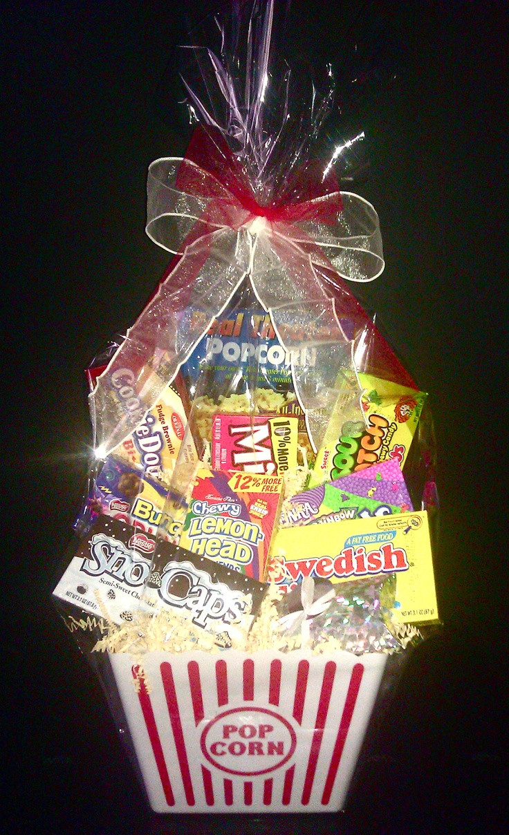 Movie Theatre Gift Basket Ideas
 Pin by Cindy Parker Sturgill on t ideas