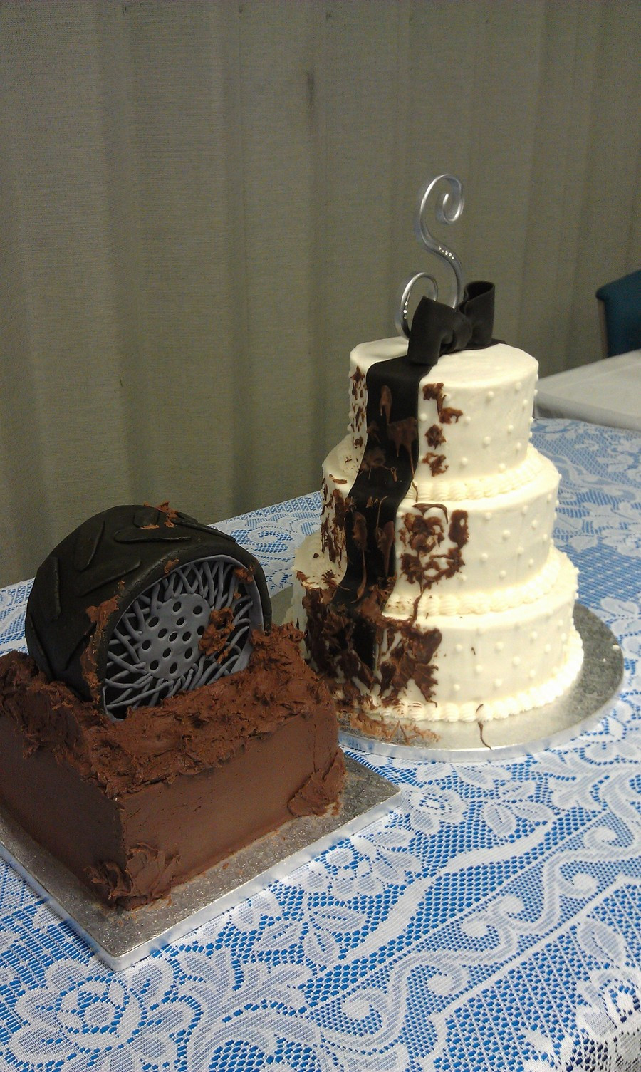 Mudding Wedding Cakes
 Wedding Cake groom s Cake CakeCentral