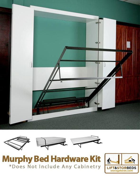 Murphy Bed Kits DIY
 Murphy Bed DIY Hardware Kit By Lift & Stor Beds