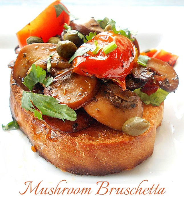 Mushroom Bruschetta Recipe
 Mushroom Bruschetta With Tomatoes Healing Tomato Recipes
