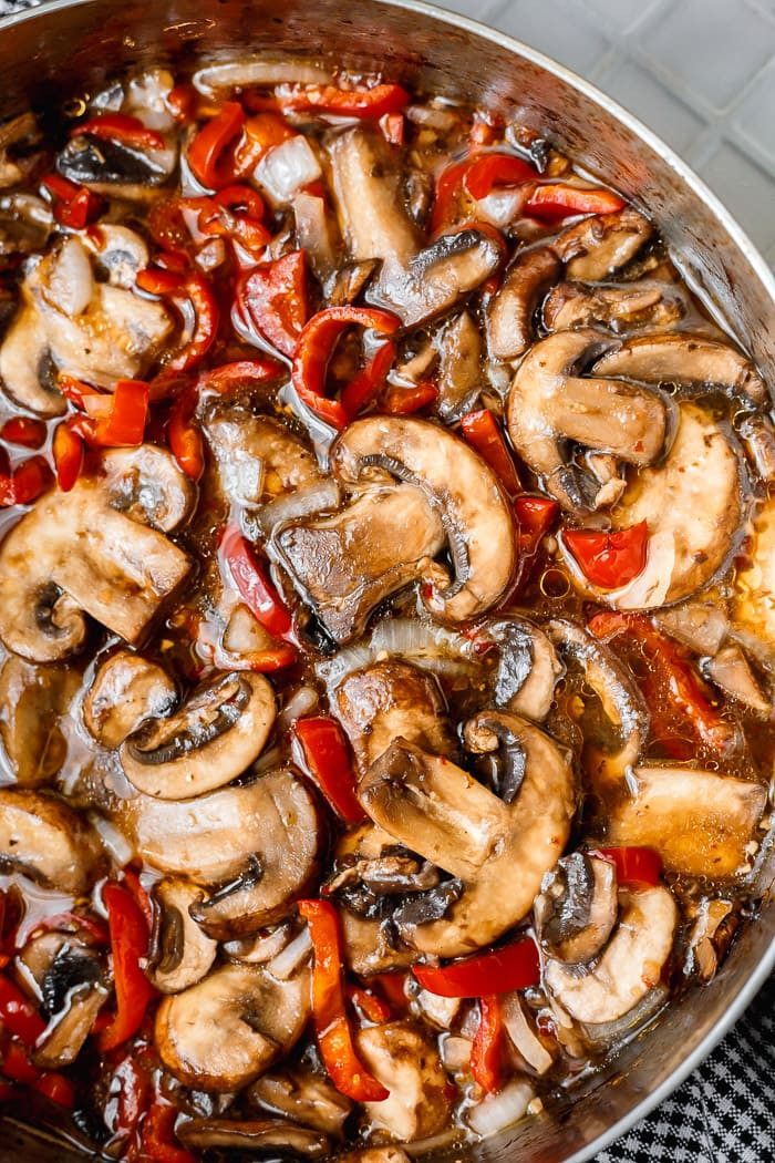 Mushroom In Italian
 Italian Sauteed Mushrooms Recipe Oh Sweet Basil