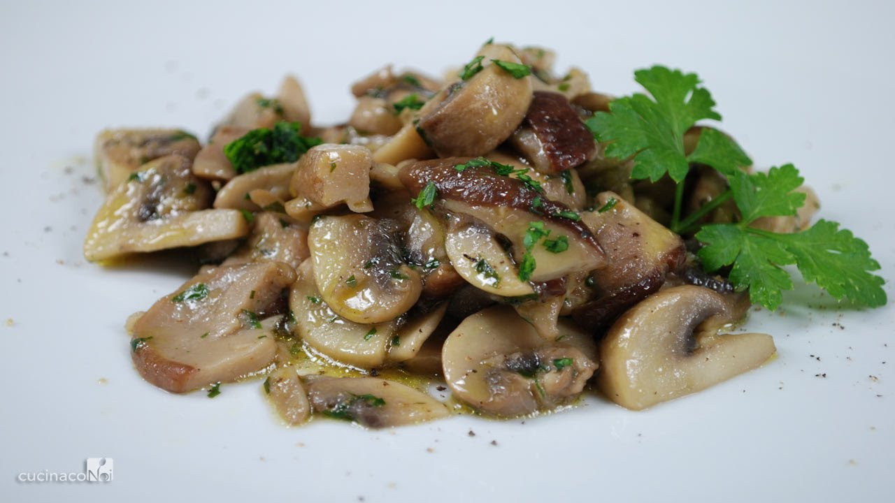 Mushroom In Italian
 Sauteed Mushrooms traditional italian recipe