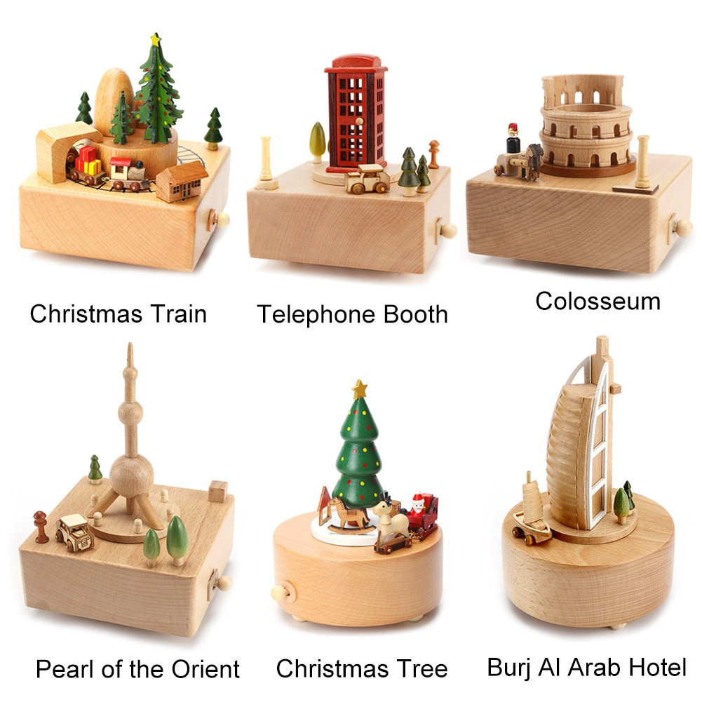 Music Gifts For Kids
 Quality Wooden Music Box Creative Gift Gifts For Kids