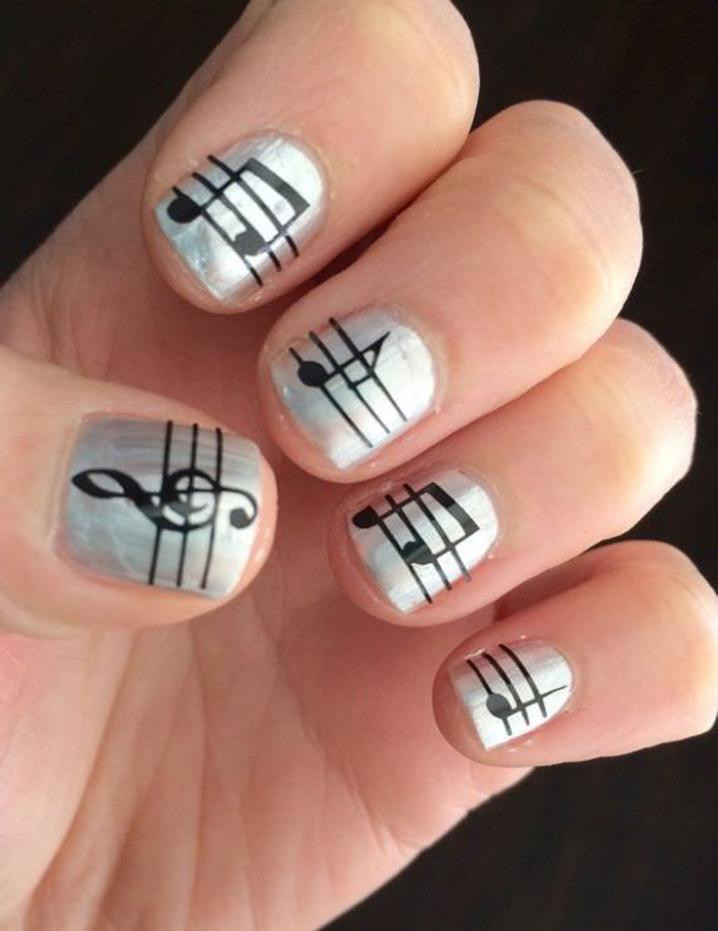 Music Nail Designs
 Music Nail Art Askideas