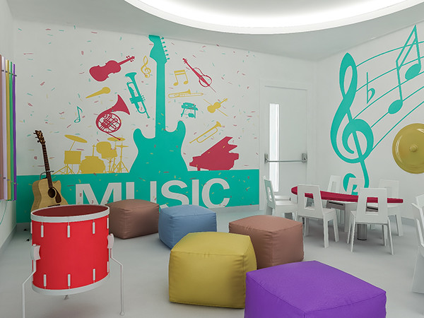 Music Player For Kids Room
 Kids Music Room on Behance