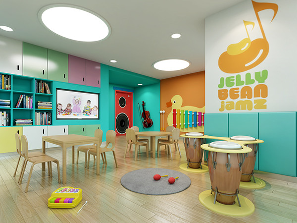 Music Player For Kids Room
 Nanjing 61 Space Preschool and Kindergarten Design on Behance