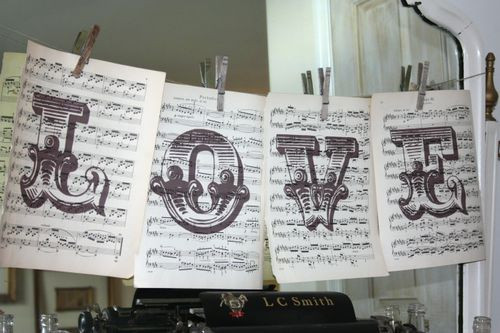 Music Themed Wedding Decorations
 Music Themed Wedding Details