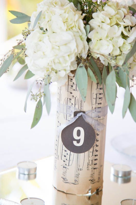 Music Themed Wedding Decorations
 20 Wedding Ideas for Music Lovers Pretty Designs