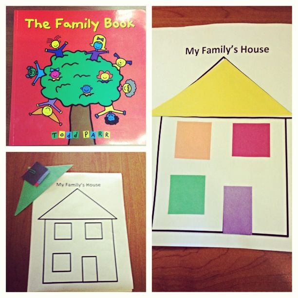 My Family Craft Ideas For Preschool
 Preschool family lesson plan activity