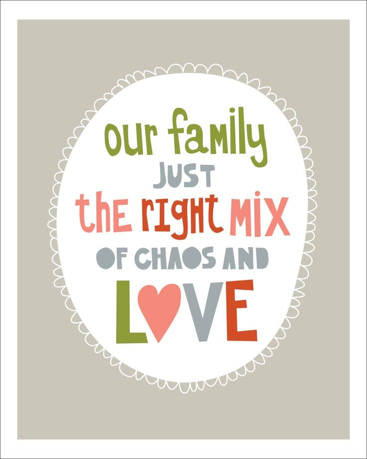 My Happy Family Quotes
 skoots and cuddles my chaotic family & a FREE printable