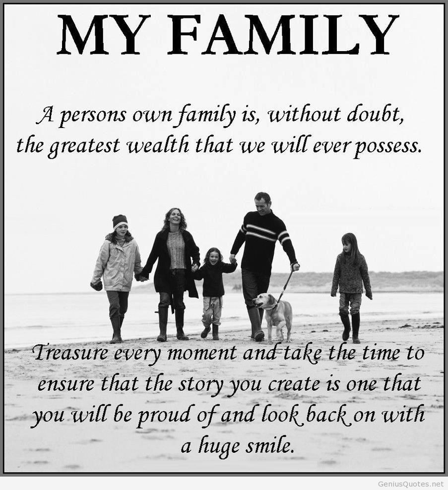 My Happy Family Quotes
 Inspirational family quotes hd wallpapers
