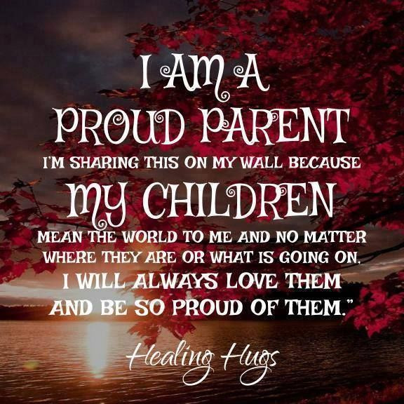 My Kids Quote
 I Am A Proud Parent And My Kids Mean The World To Me