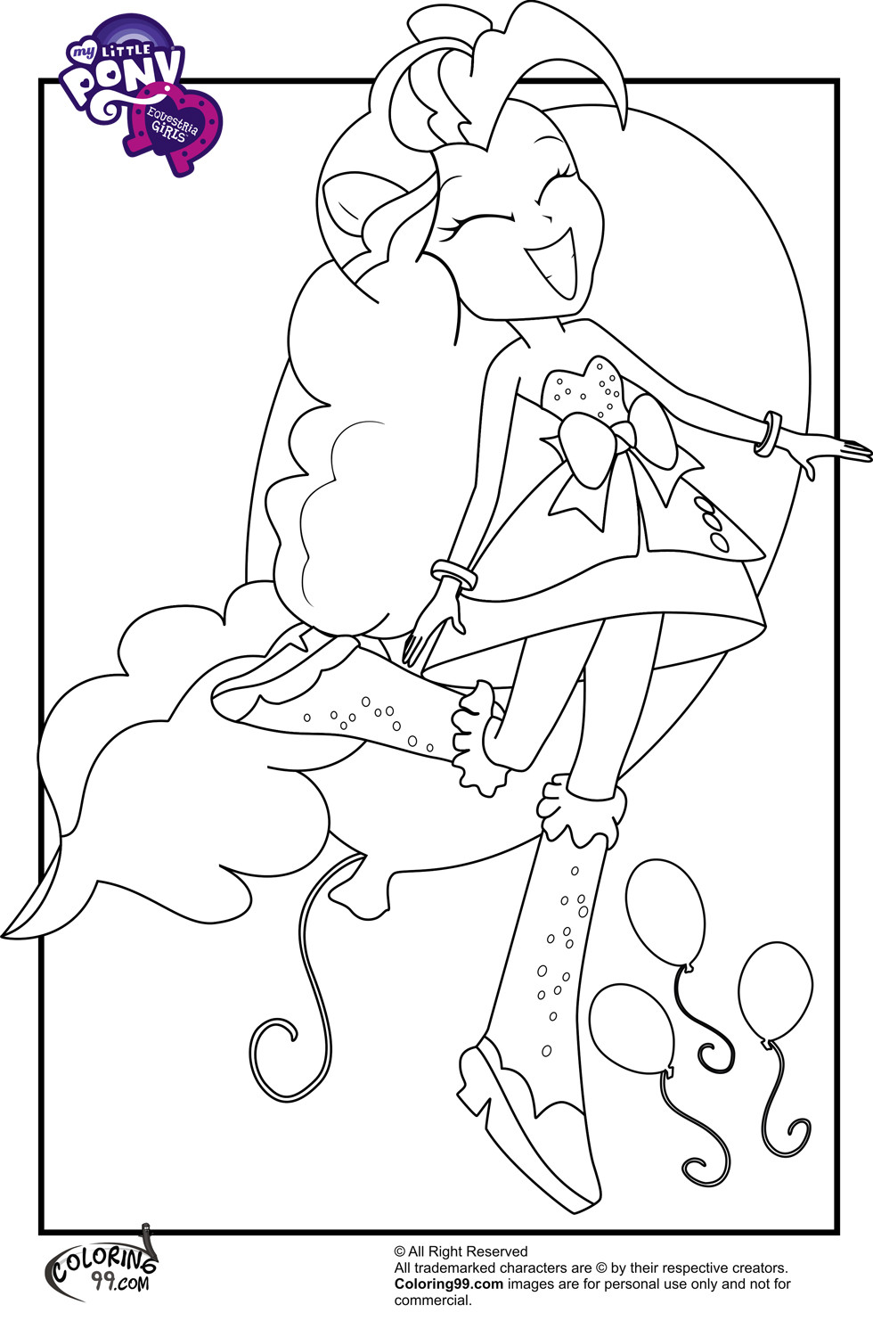 My Little Pony Girls Coloring Pages
 My Little Pony Equestria Girls Coloring Pages