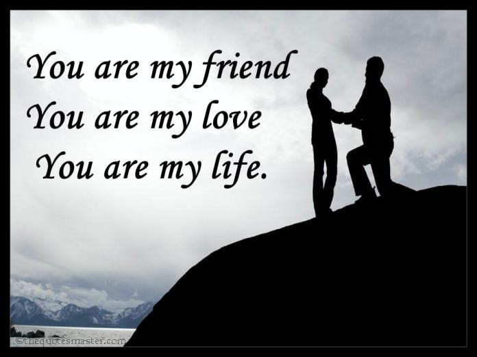 My Love My Life Quotes
 You are my life