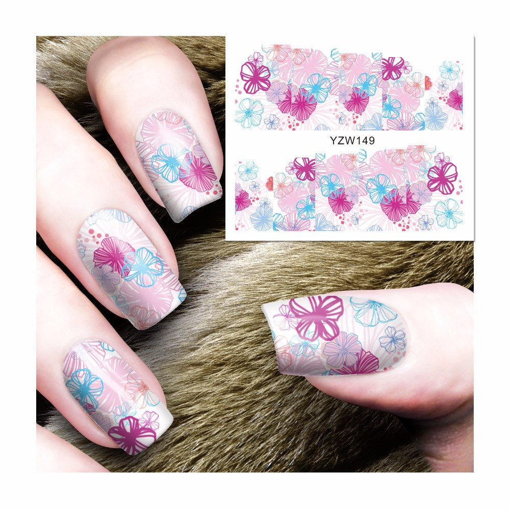 Nail Art Accessories
 FWC Water Transfer Nail Art Stickers Decals For Nail Tips