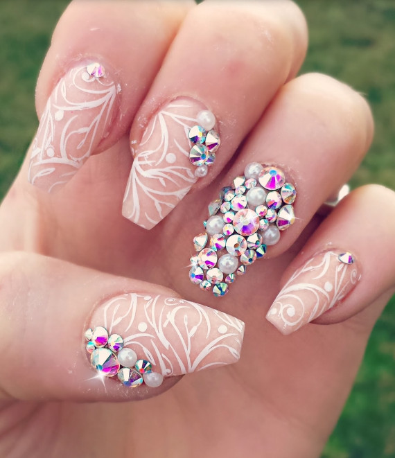 Nail Art Coffin Shape
 Coffin Nails – the latest fad in nail shapes