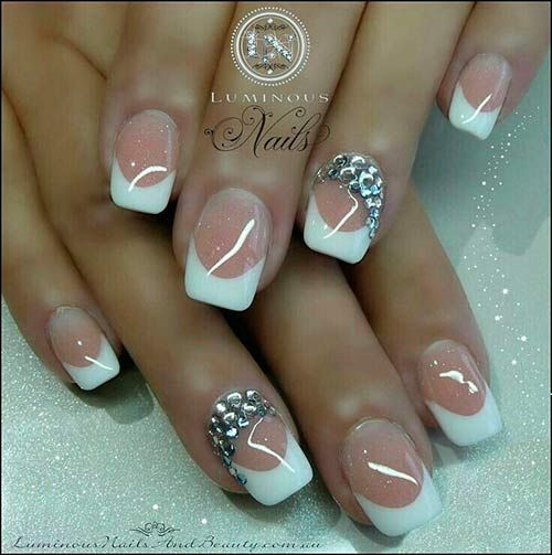 Nail Art Designs For Weddings
 Top 50 Most Stunning Wedding Nail Art Designs