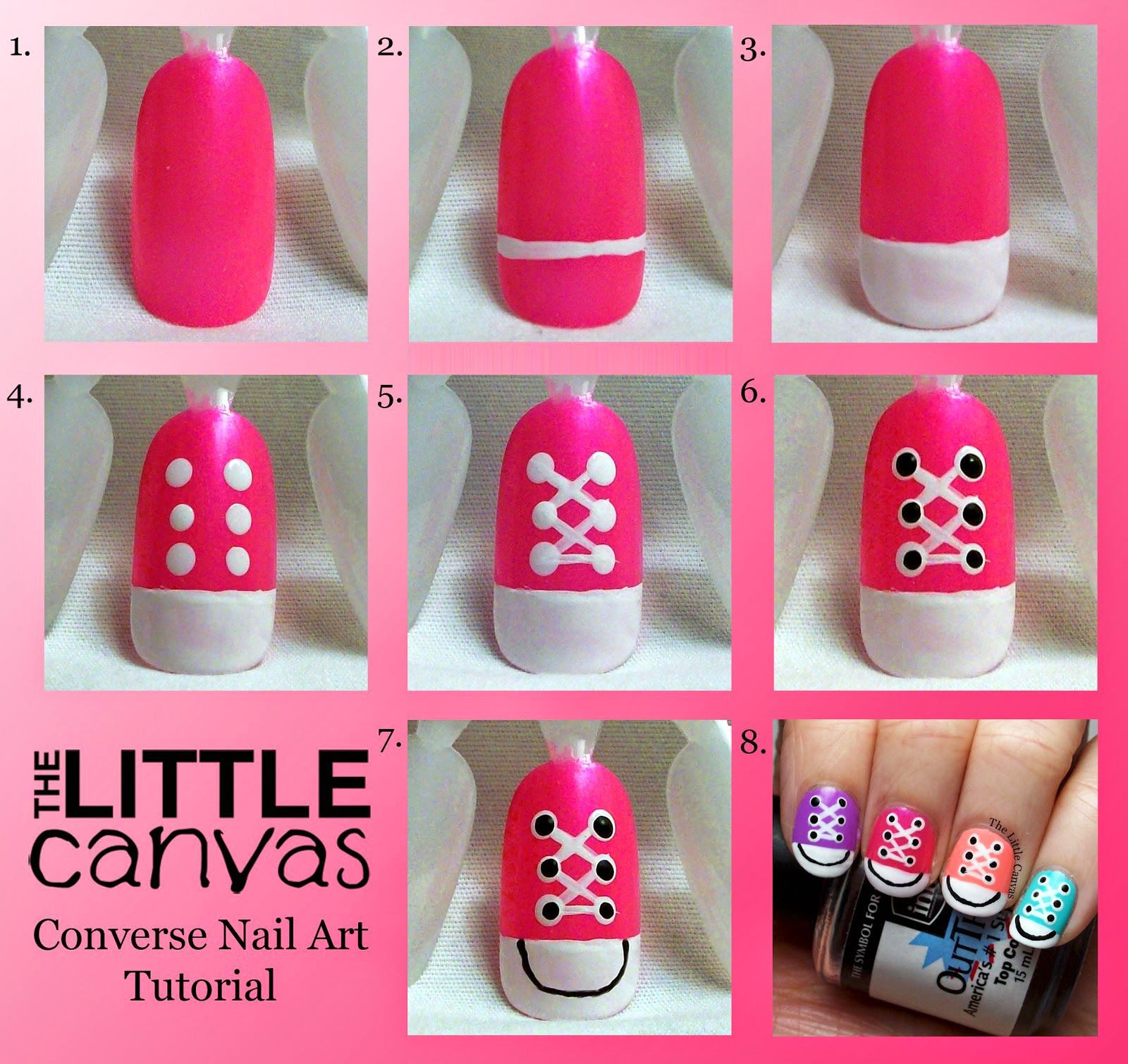 Nail Art Images Step By Step
 Converse Nail Art Step By Step Entertainment News