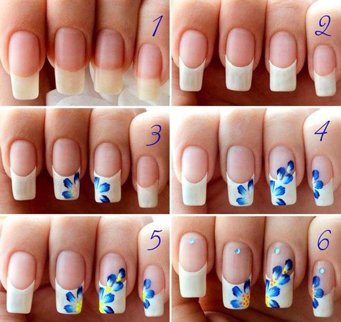 Nail Art Images Step By Step
 Easy Nail Art Designs for Beginners Step by Step
