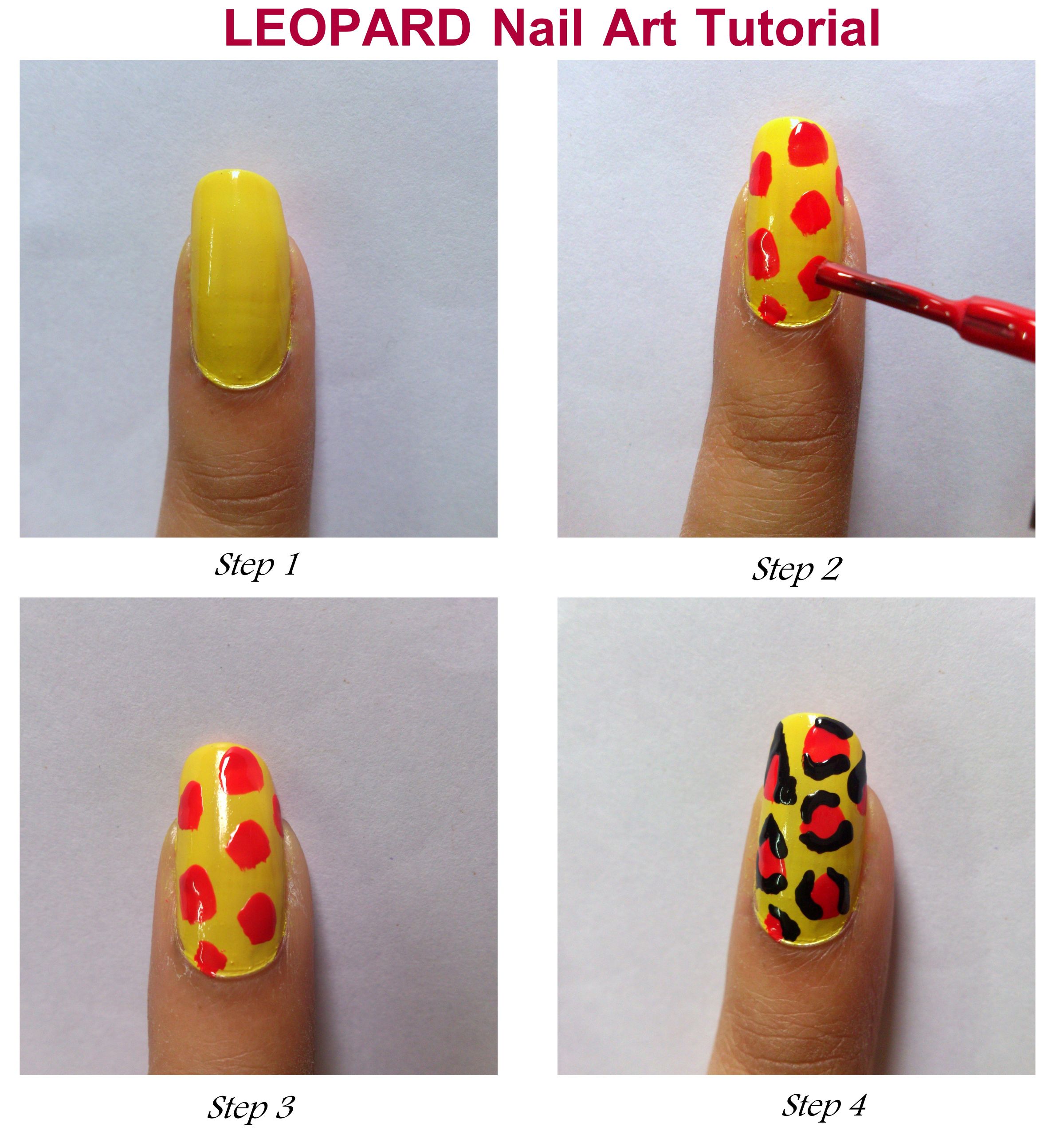 Nail Art Images Step By Step
 30 Simple But Effective Nail Art Tutorials