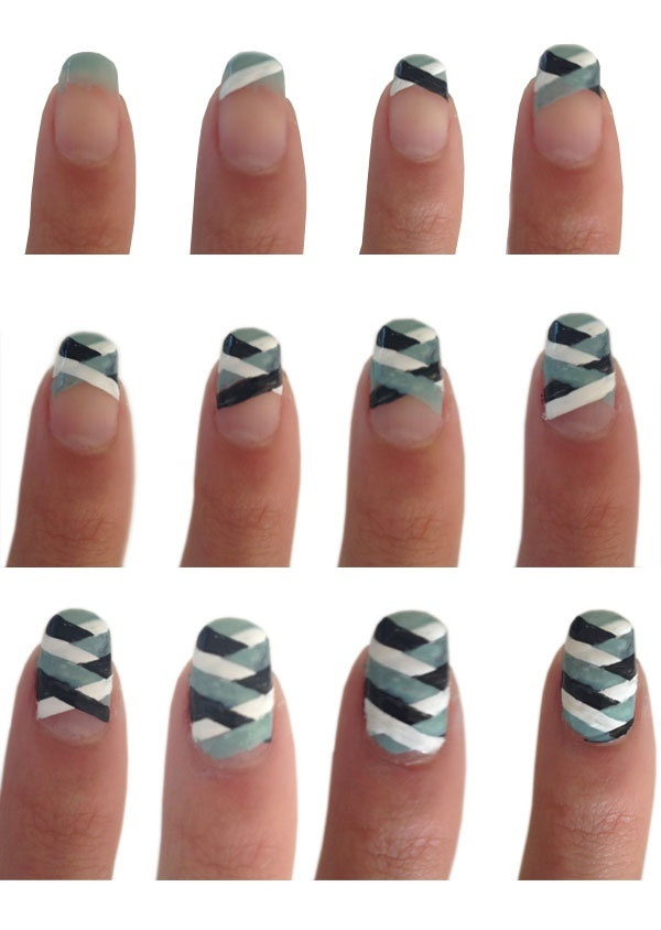 Nail Art Images Step By Step
 Simple Nail Art Tutorial Step By Step Style Arena