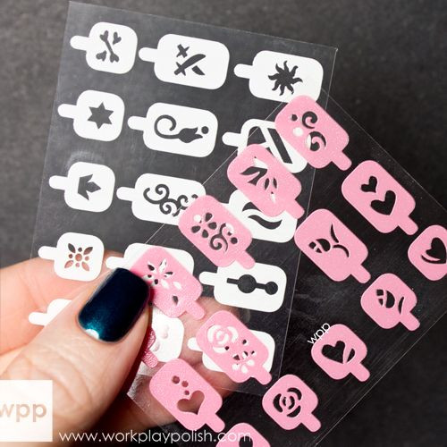 Nail Art Stencil Stickers
 Pin by Jennifer Vernino on Nails & Polish