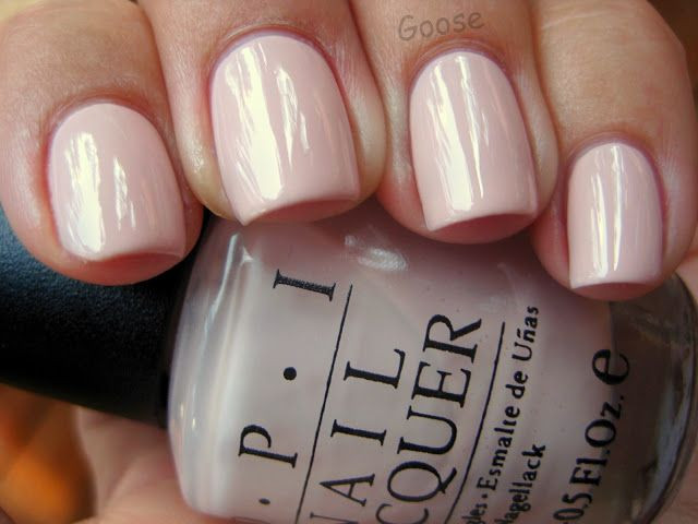 Nail Color For Wedding
 Good wedding color OPI Let Them Eat Rice Cake