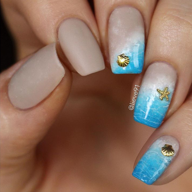 Nail Colors Ideas
 12 Beach Nail Designs To Try This Weekend