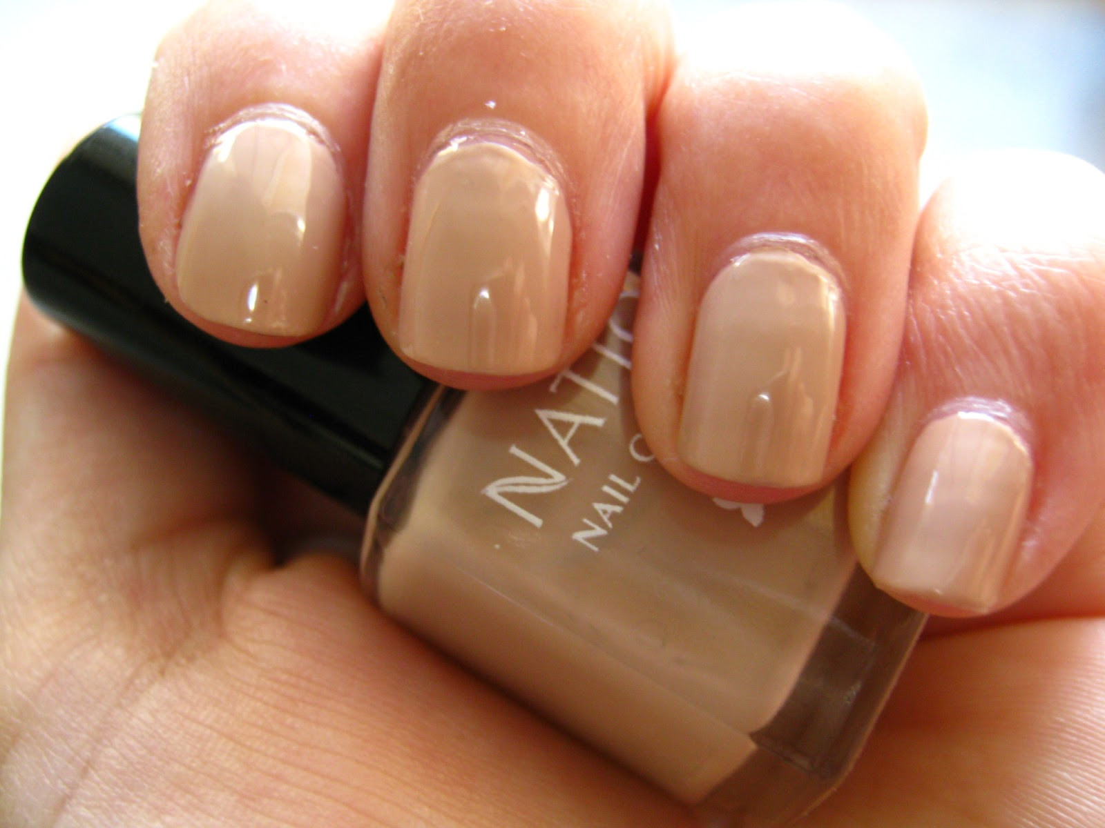 Nail Colors That Go With Everything
 Jade goes with everything Review Natio nail polish "Camel"