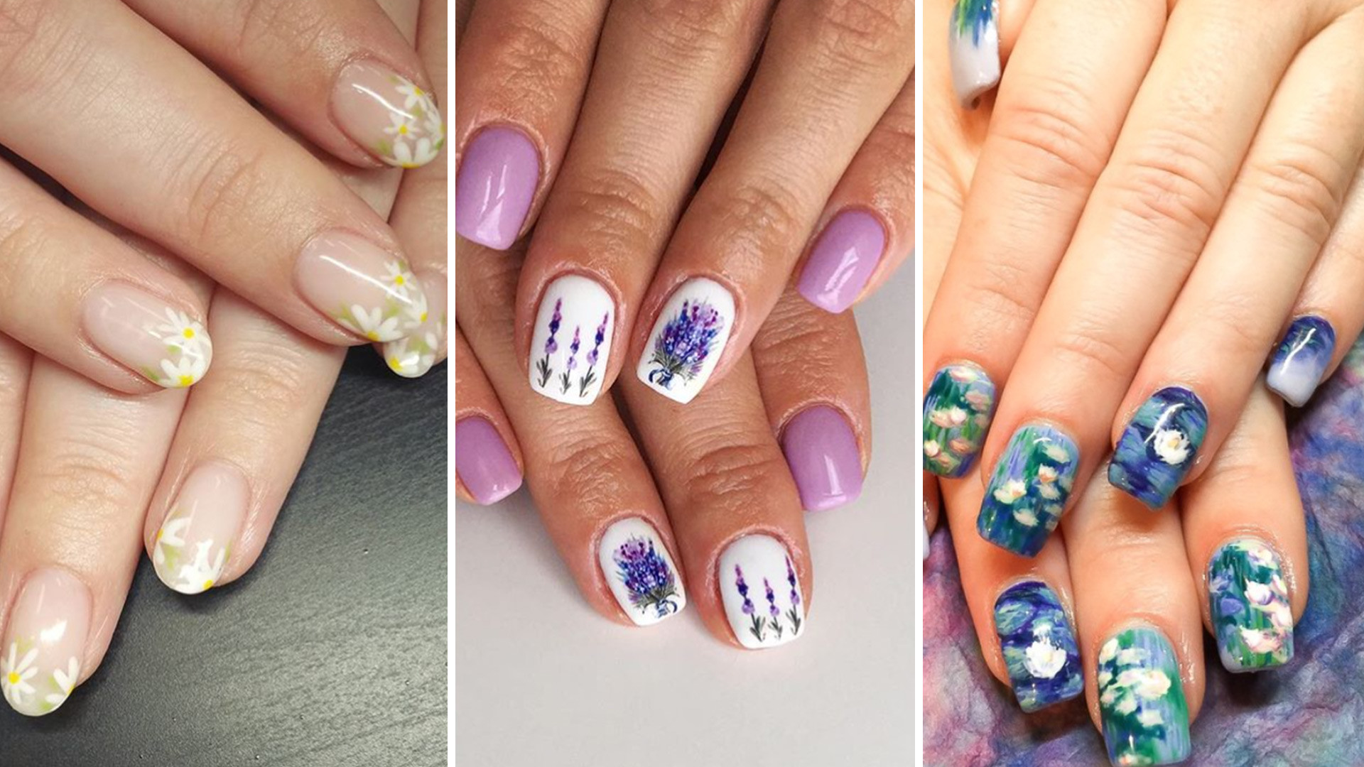 Nail Designs Art
 21 Floral Nail Art Designs That Are Perfect For The Summer