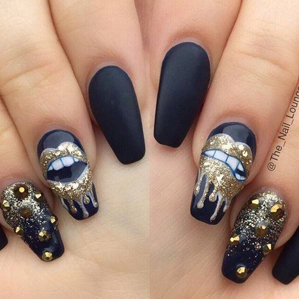 Nail Designs Black
 50 Amazing Black Nail Designs You Are Sure to Love