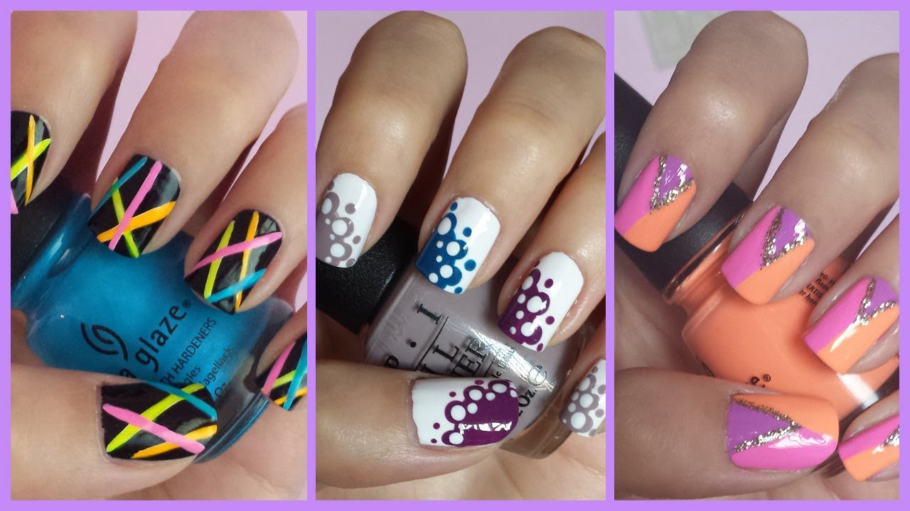 Nail Designs For Beginners
 Easy Nail Art For Beginners 11
