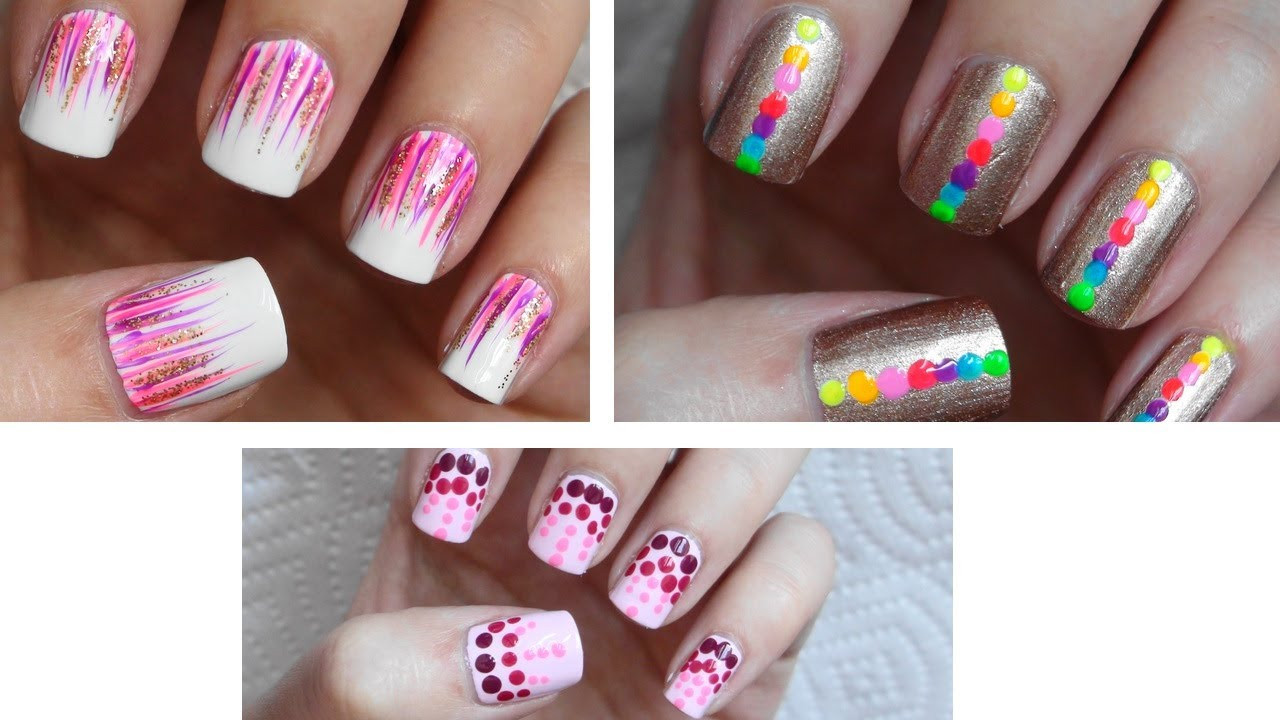 Nail Designs For Beginners
 Easy Nail Art For Beginners 6