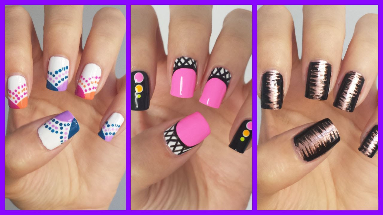 Nail Designs For Beginners
 Easy Nail Art For Beginners 15